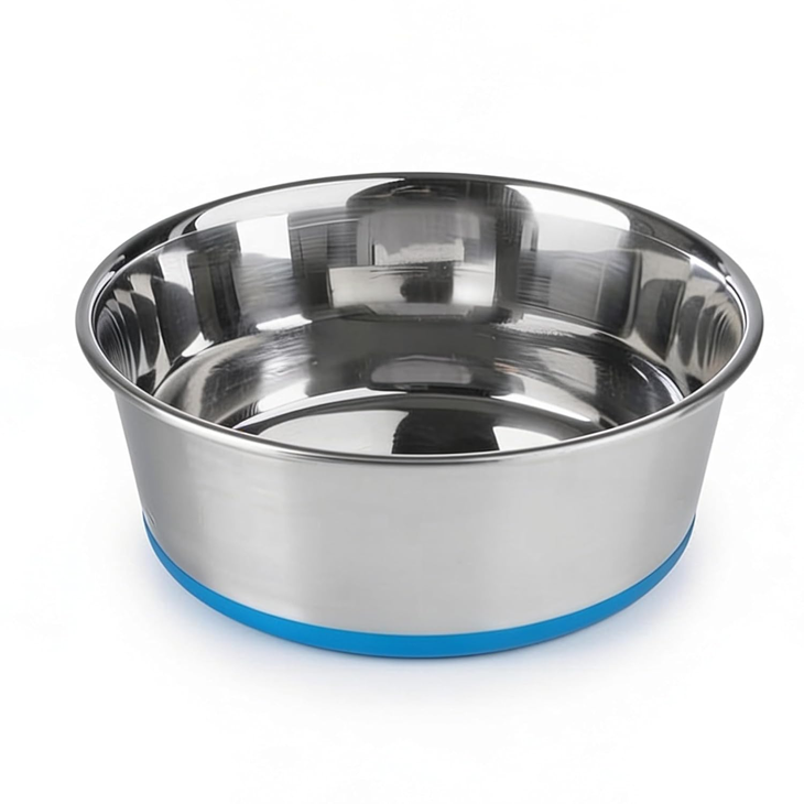 Stainless Steel Non Slip Pet Feeding Bowl