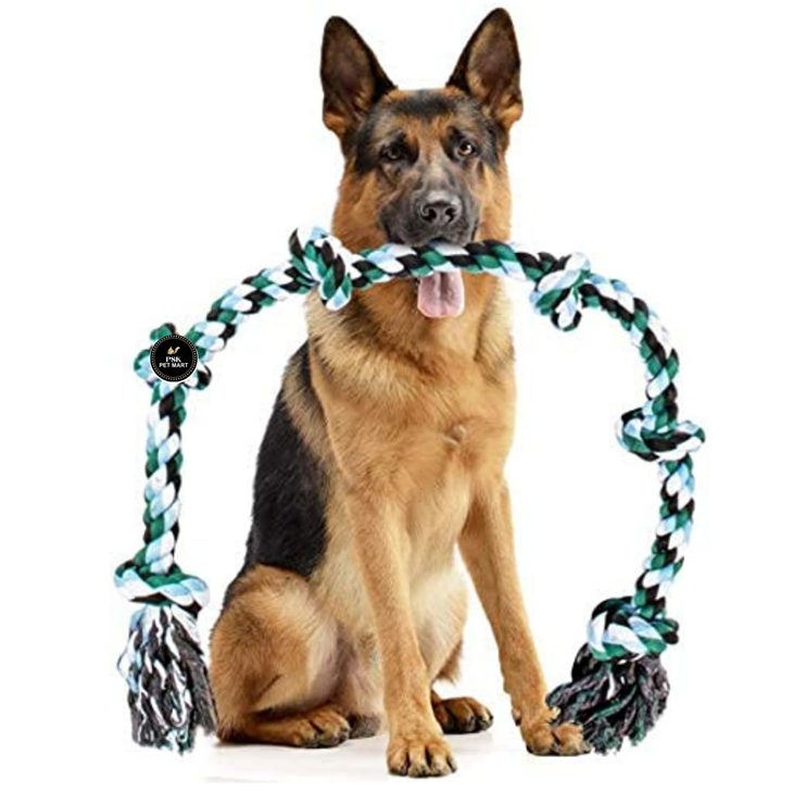 Large Knotted Cotton Chew Toy