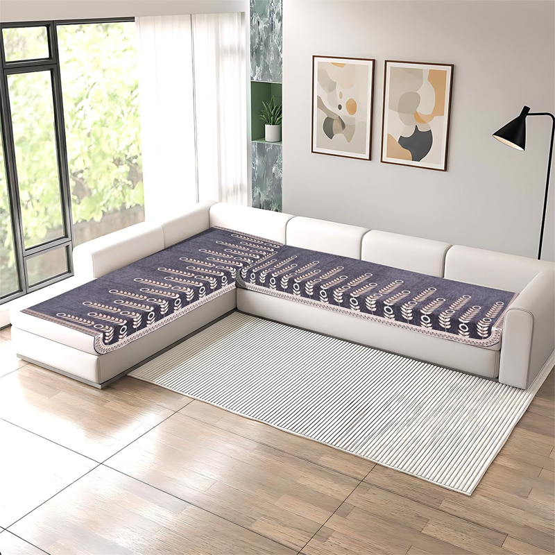 Chenille L Shape Sofa Protector Cover