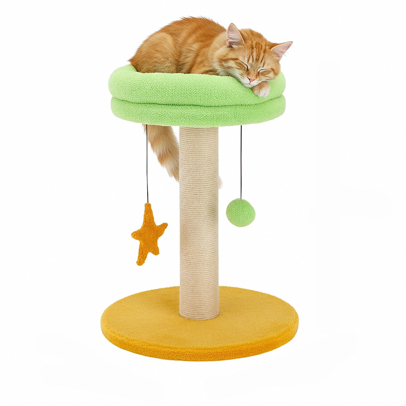 Jute Scratch Lounge Play Tower