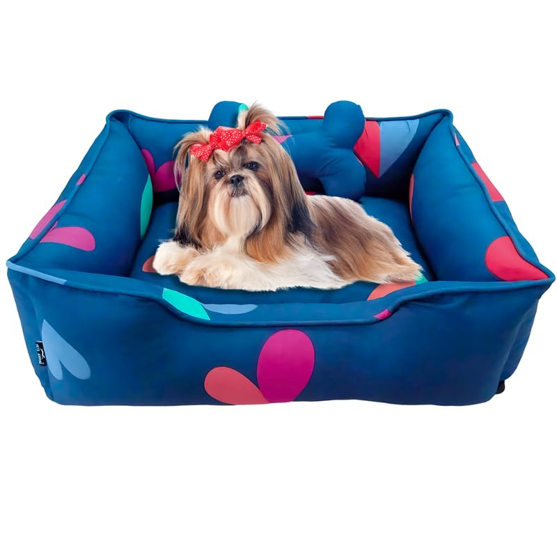 Heart Shaped Plush Pet Sofa