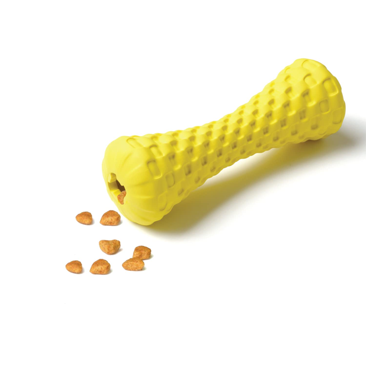 Dumbbell Treat Dispensing Chew Toy