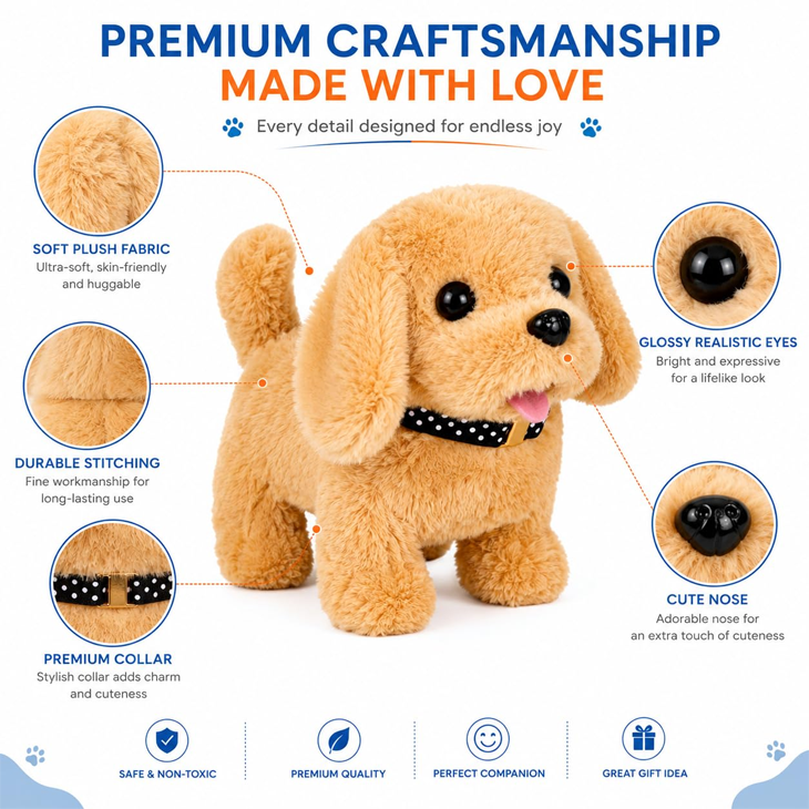 Wiggling Walking Puppy Sound Toy