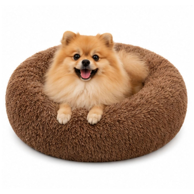 Plush Raised Rim Cozy Pet Nest