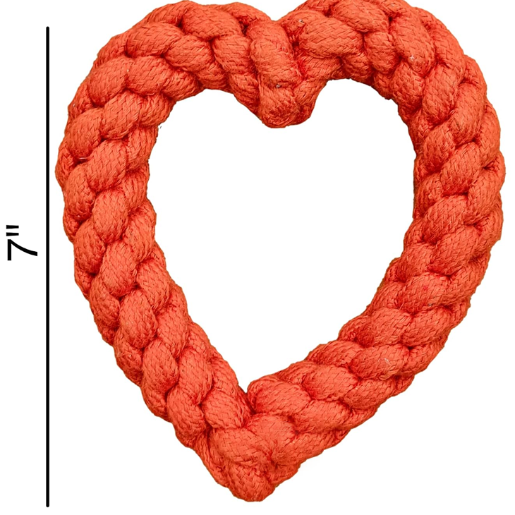 Knotted Cotton Puppy Teething Toy