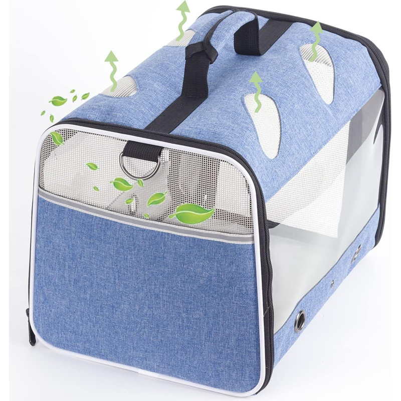 Portable Mesh Bird Travel Carrier