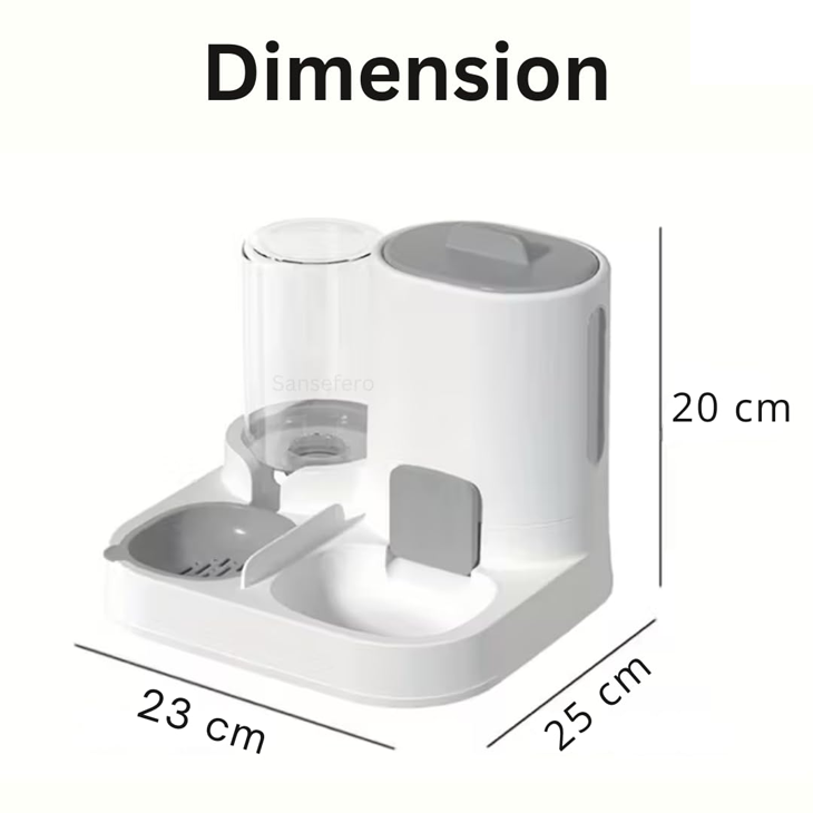 Automatic Pet Food Water Dispenser