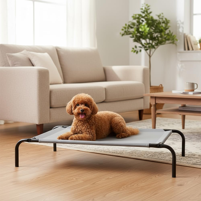 Elevated Breathable Cooling Dog Cot
