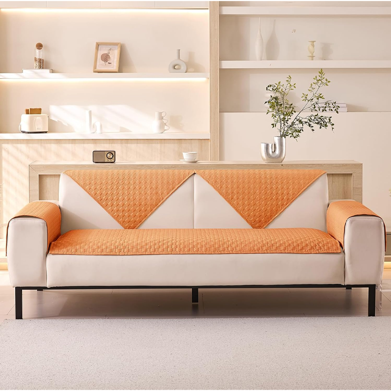 Waterproof Plaid Sofa Protector Cover
