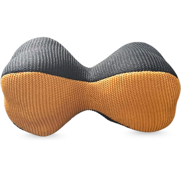Peanut Shaped Plush Chew Toy