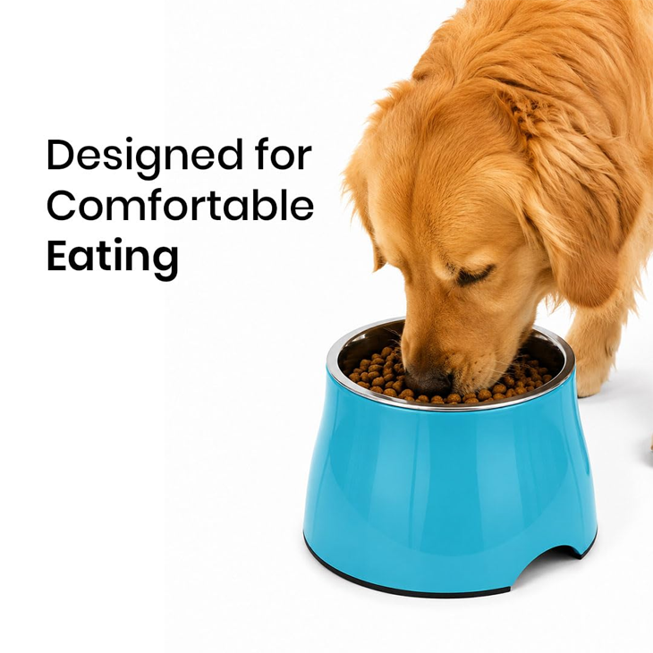 Elevated Melamine Pet Feeding Bowl
