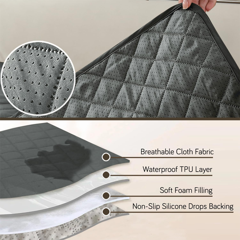 Washable Anti-Slip Sofa Cover Mat