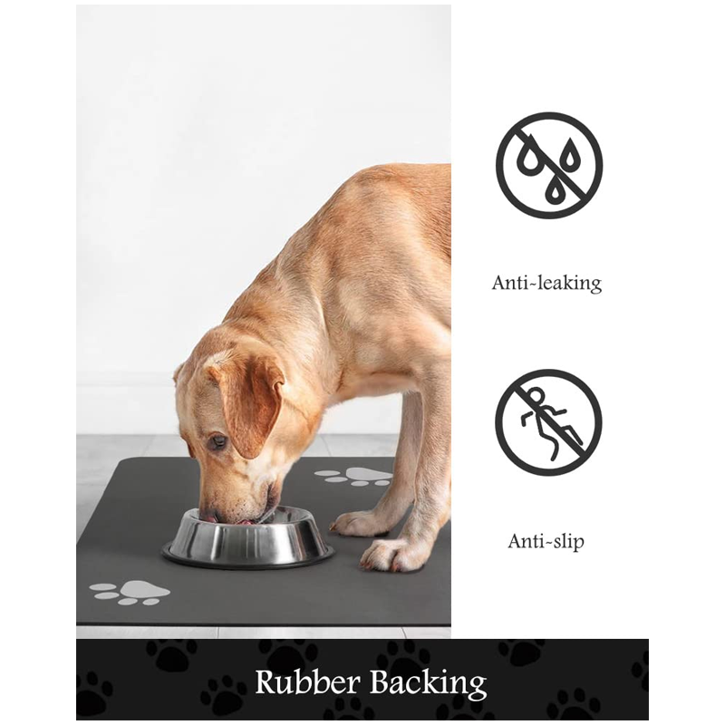Quick Dry Absorbent Pet Feeding Mat