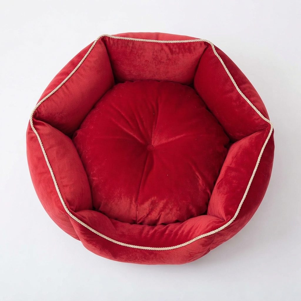 Soft Velvet Reversible Pet Sofa