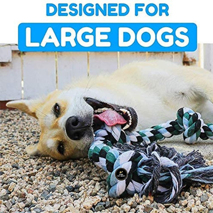 Large Knotted Cotton Chew Toy