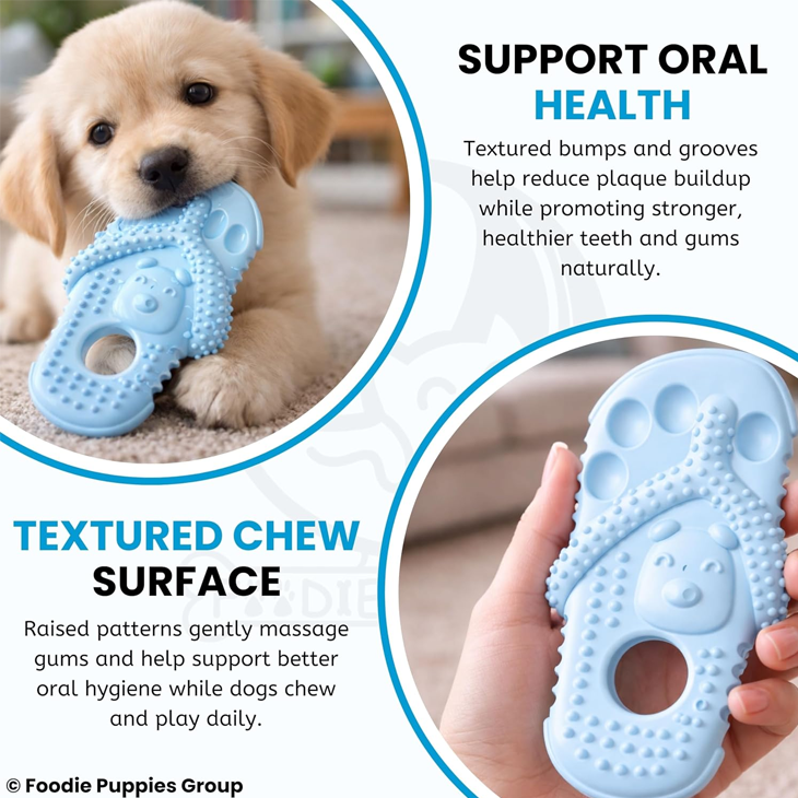 Slipper Shaped Puppy Teething Toy