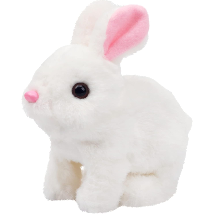 Animated Hopping Bunny Plush Toy