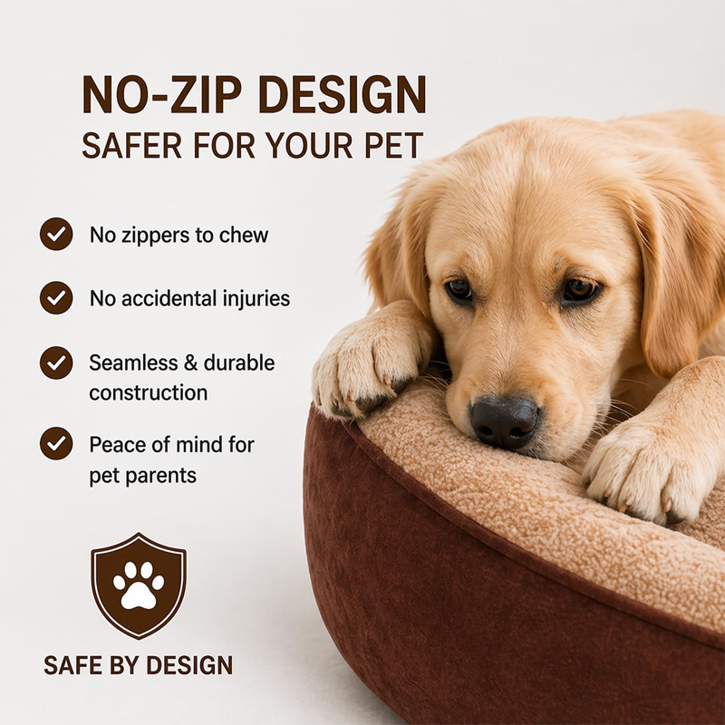 Orthopedic Fur Filled Dog Mattress